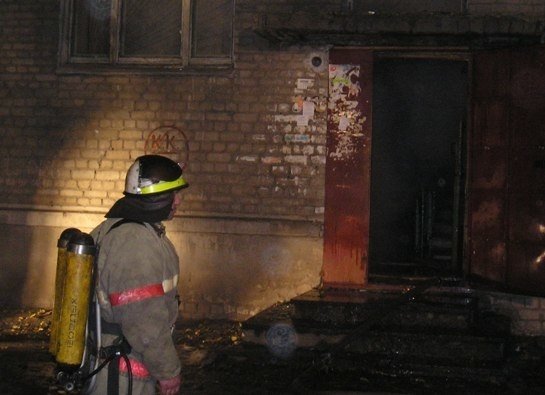 Пожар в Острогожском районе