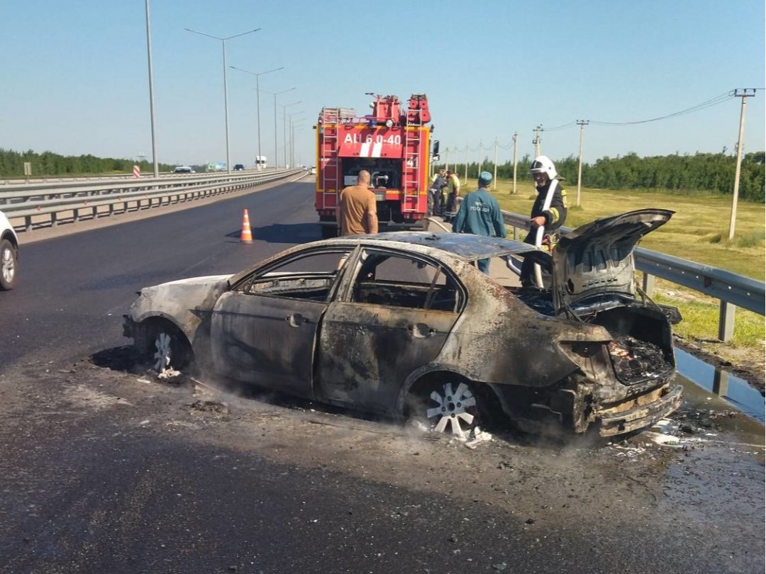 Пожар в Острогожском районе